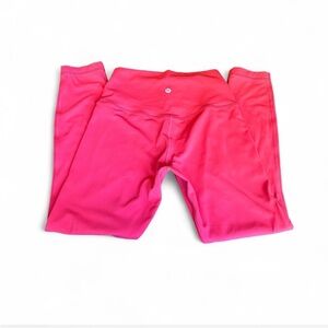 Lululemon pink leggings size 6